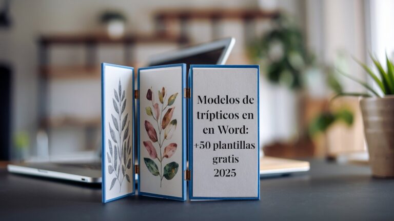 Modelos de Trípticos en Word: +50 Plantillas Gratis 2025
